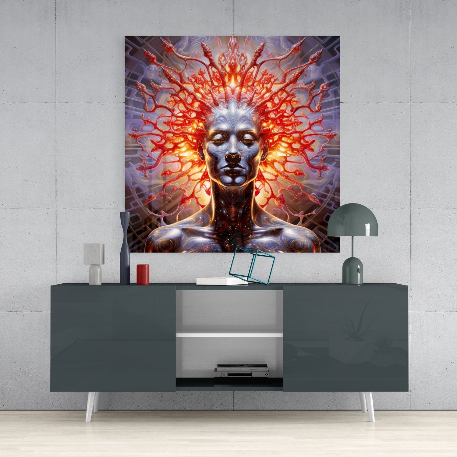 Mind Glass Wall Art|| Designer&