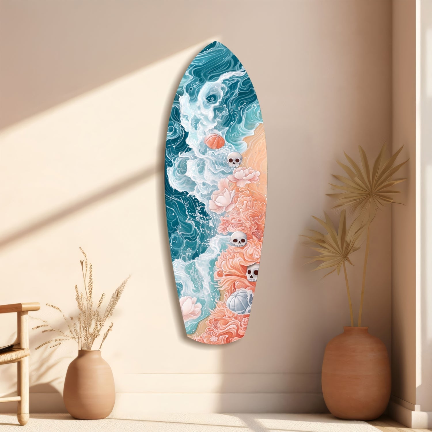 Eternal Tides Glass Wall Art