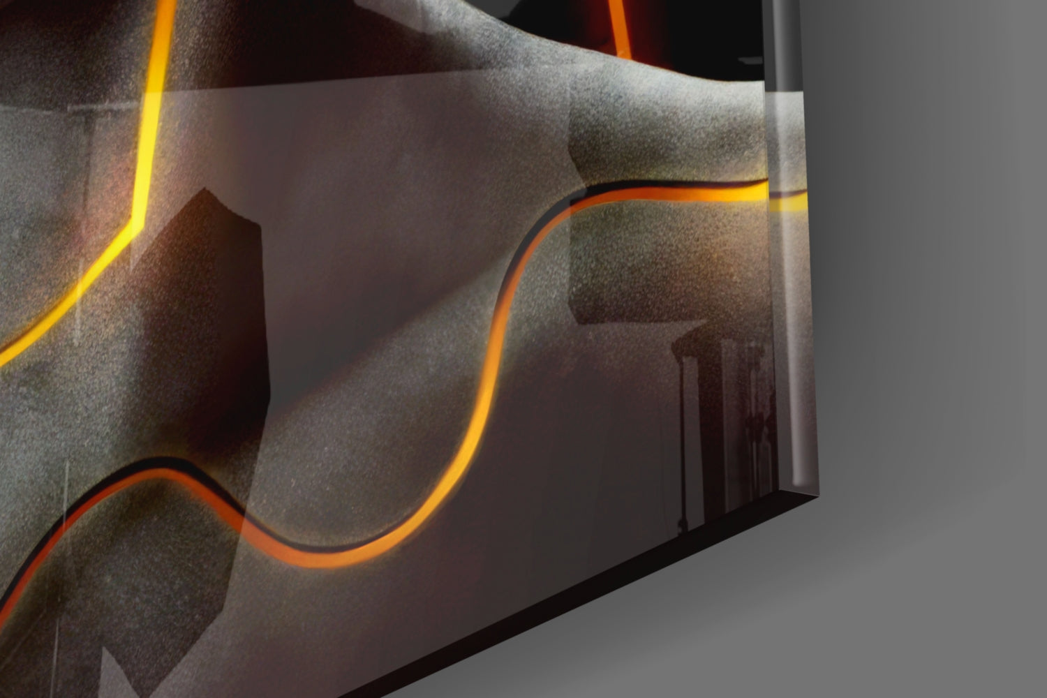 Frequency Glass Wall Art
