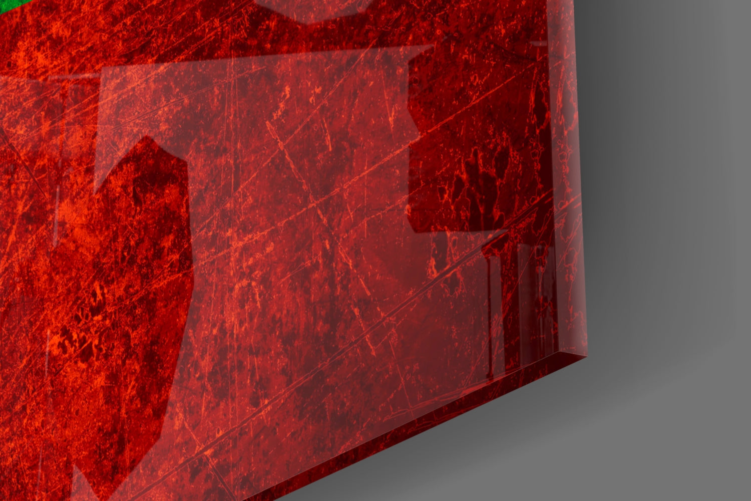 Flag of Bulgaria Glass Wall Art