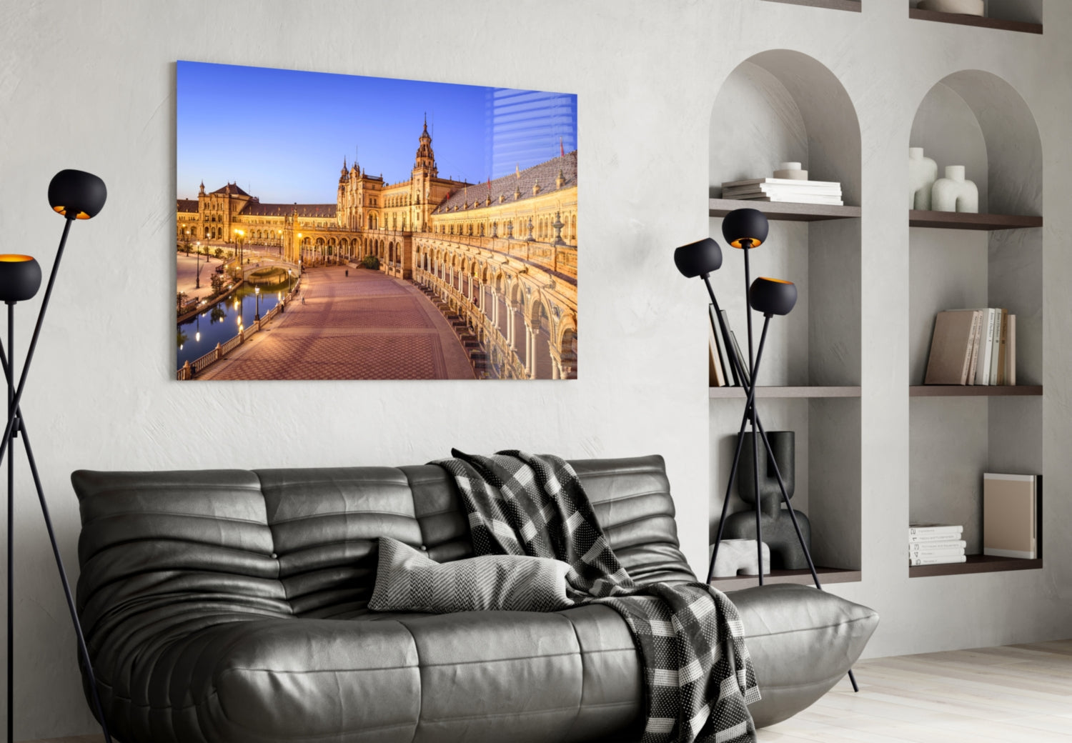 Sevilla Glass Wall Art
