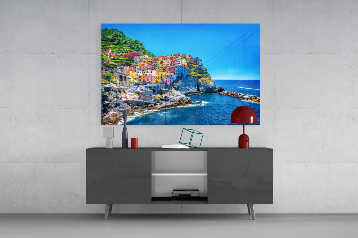 Manarola Glass Wall Art