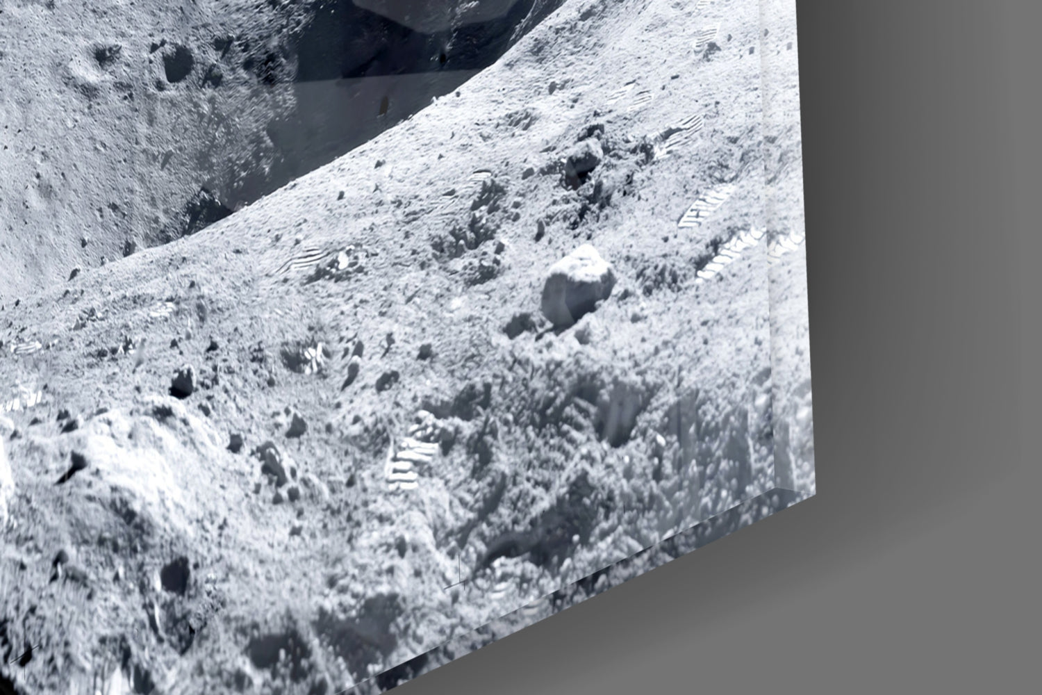 Space Walk Glass Wall Art