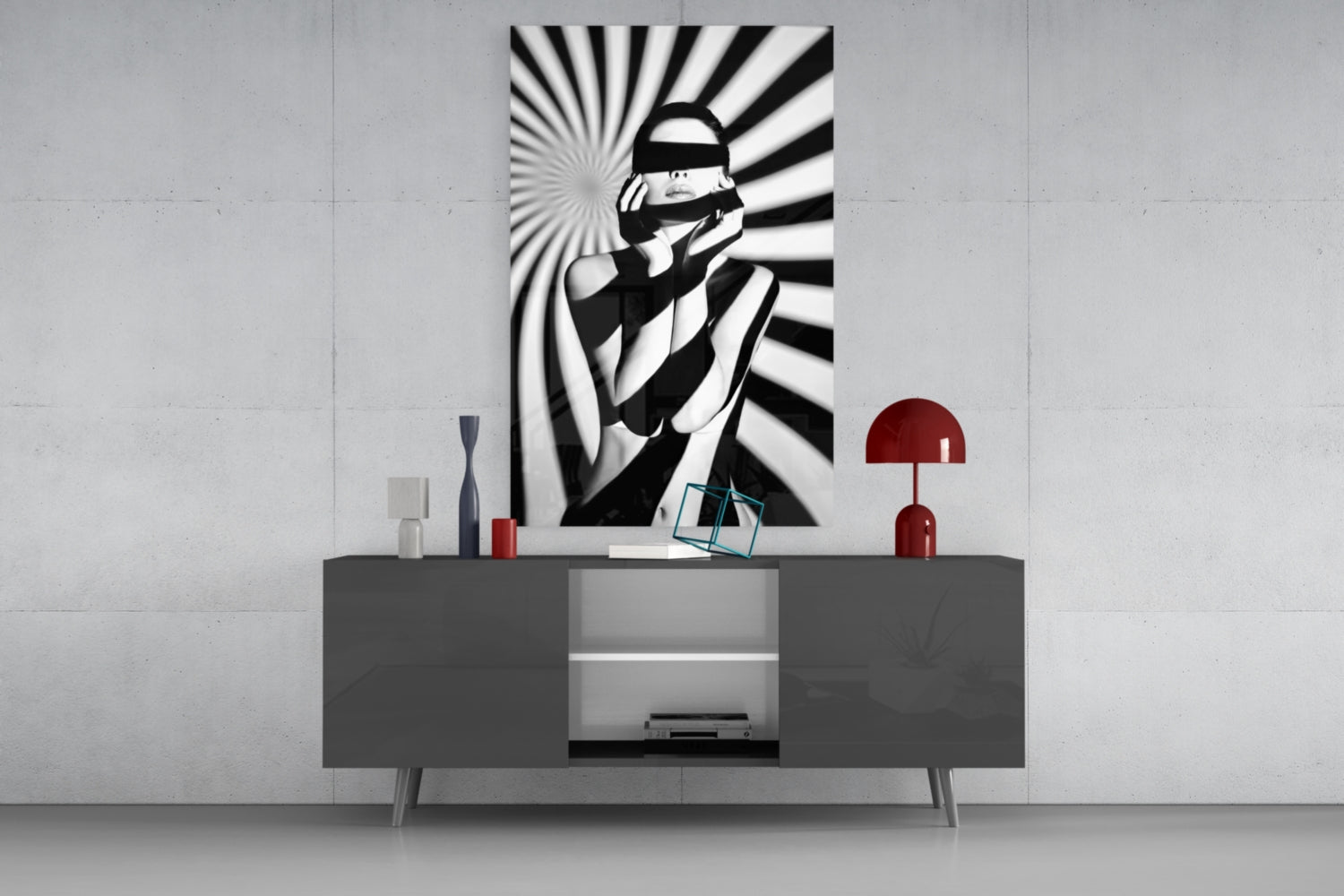 Censored Glass Wall Art