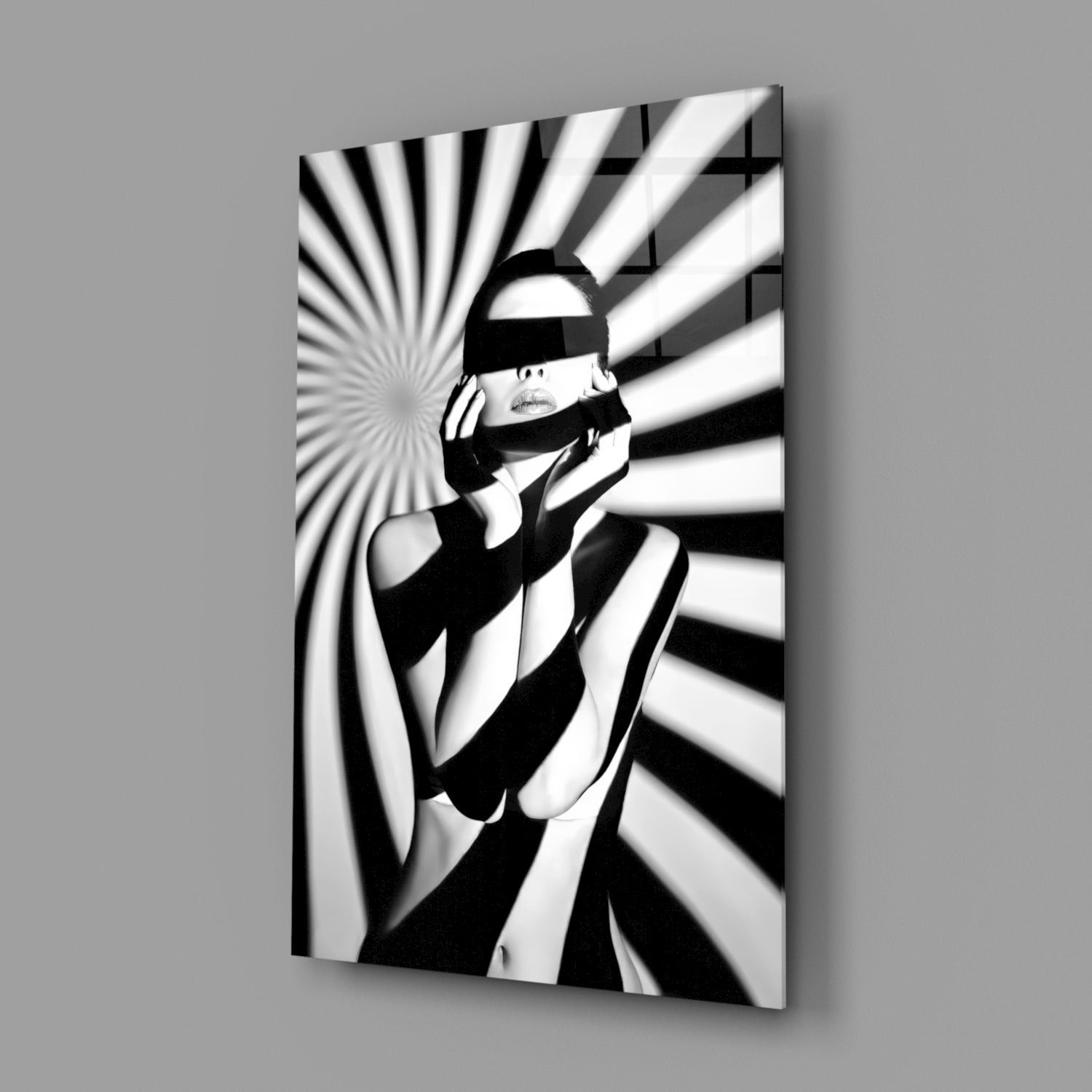 Censored Glass Wall Art