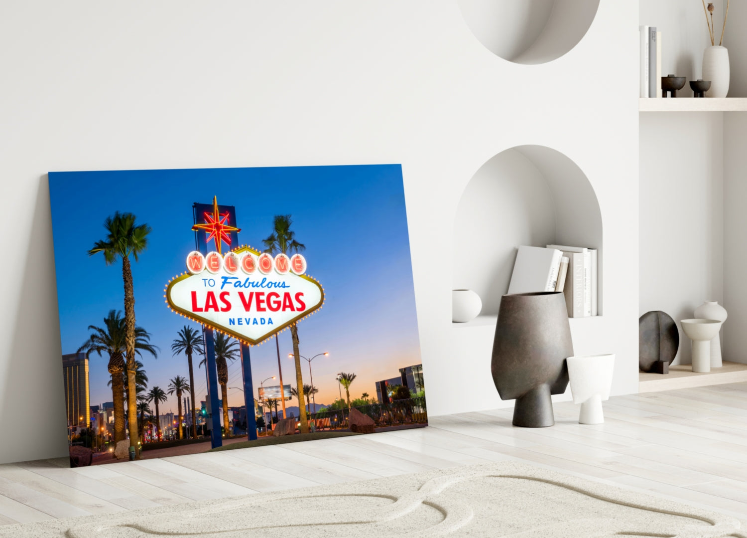 Vegas Glass Wall Art