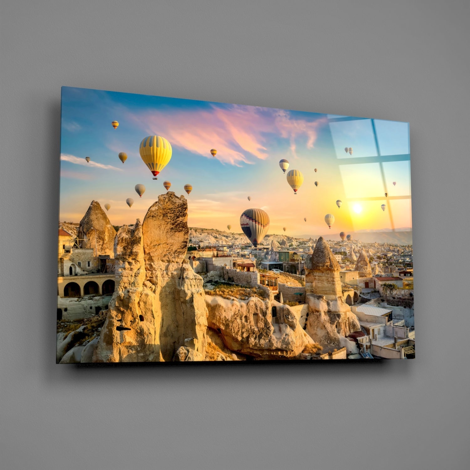 Cappadocia Glass Wall Art