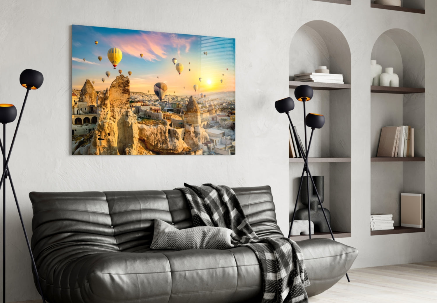 Cappadocia Glass Wall Art
