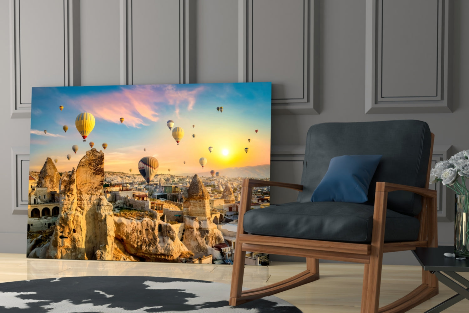Cappadocia Glass Wall Art