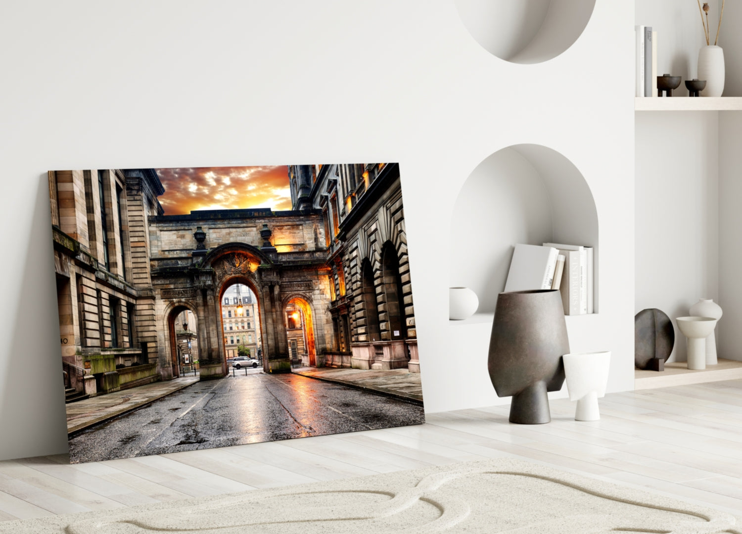 George Square Glass Wall Art