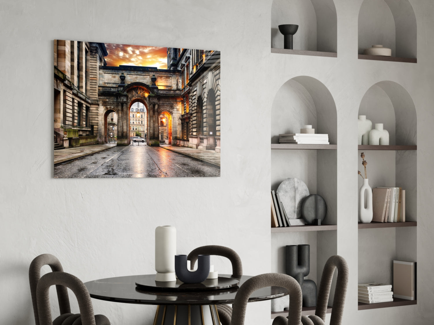 George Square Glass Wall Art