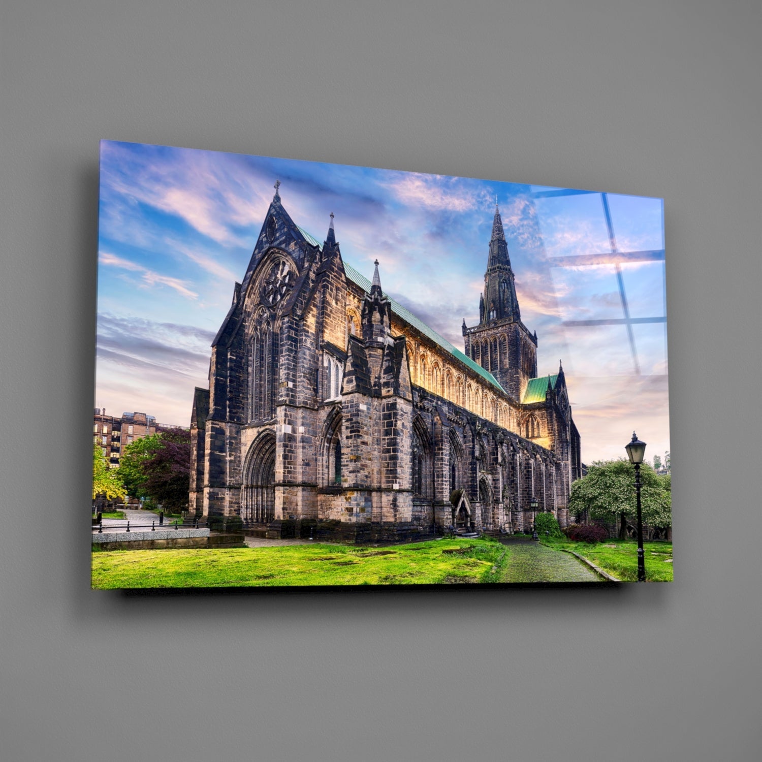 Glasgow Cathedral Glass Wall Art