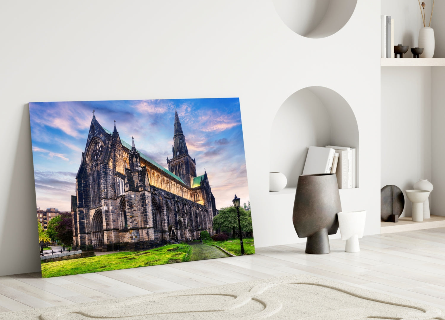 Glasgow Cathedral Glass Wall Art