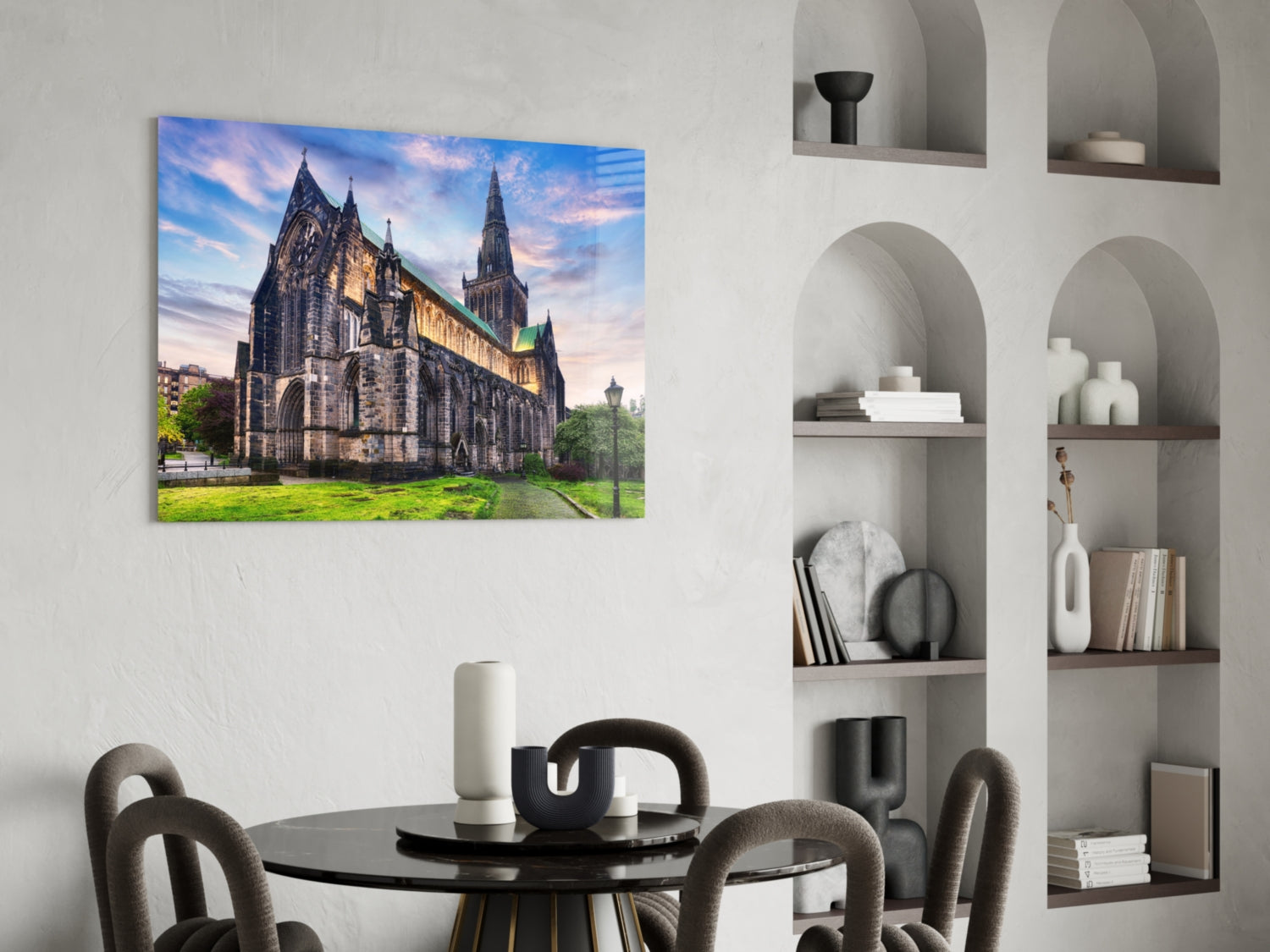 Glasgow Cathedral Glass Wall Art