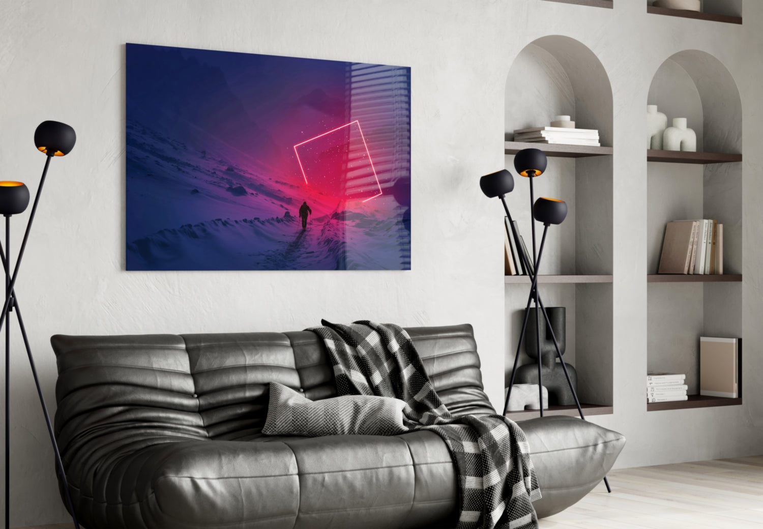 Journey Glass Wall Art