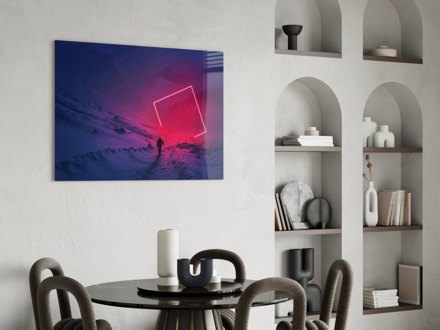 Journey Glass Wall Art