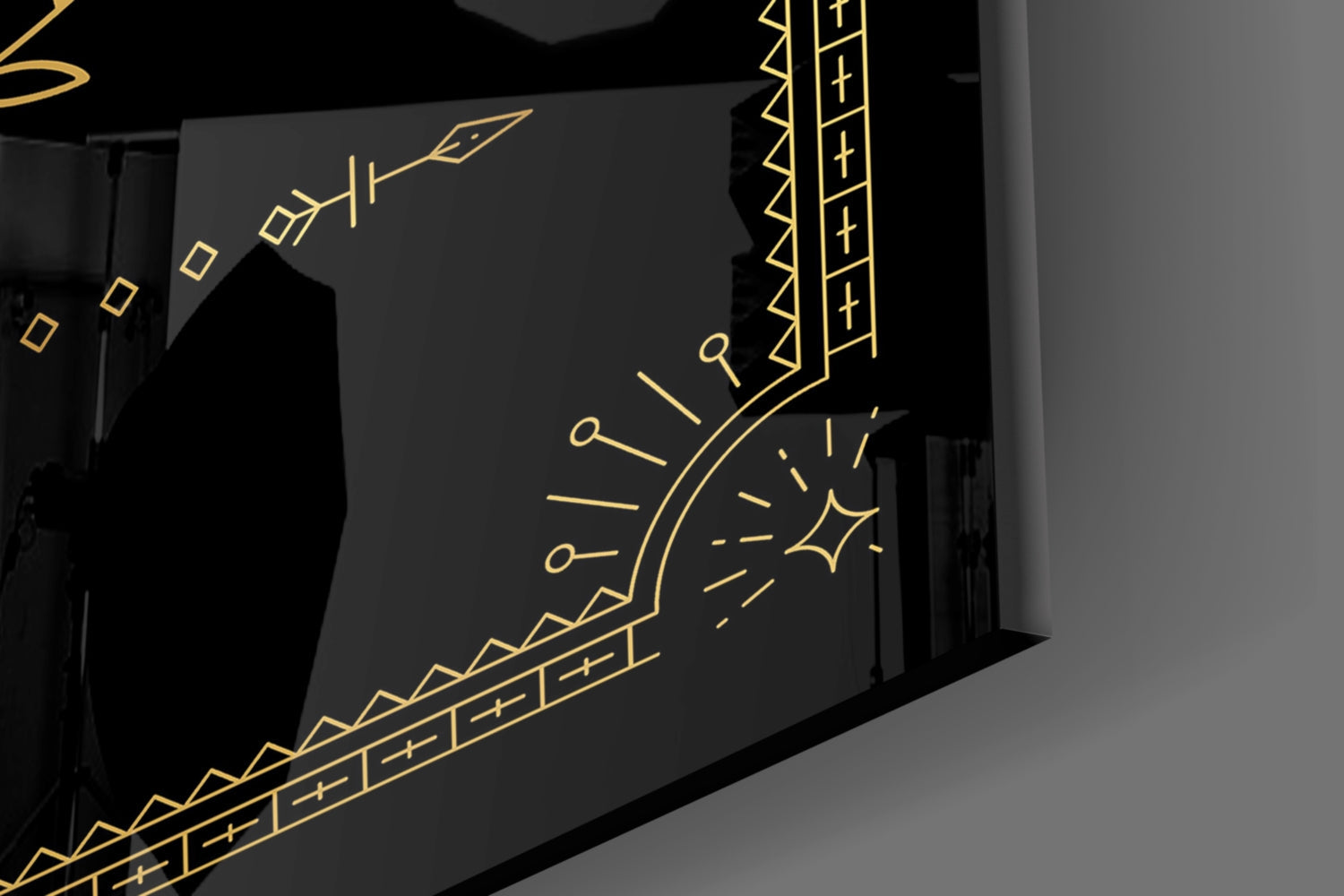 Virgo Glass Wall Art