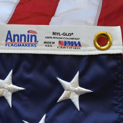 American Flag, Annin Flagmakers Nyl-Glo - 100% Made in USA