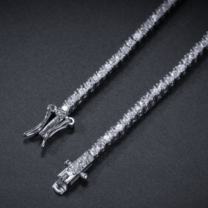 Hip-Hop Zircon Tennis Bracelet