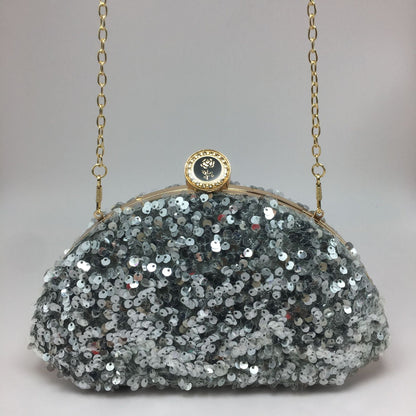 Sequined laser iridescent multi-color fashionable cosmetic bags