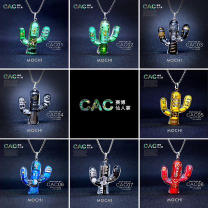 Original Cactus Necklace Delicate Cyberpunk Clavicle Chain