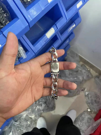 Retro domineering bracelet hip-hop personality men&