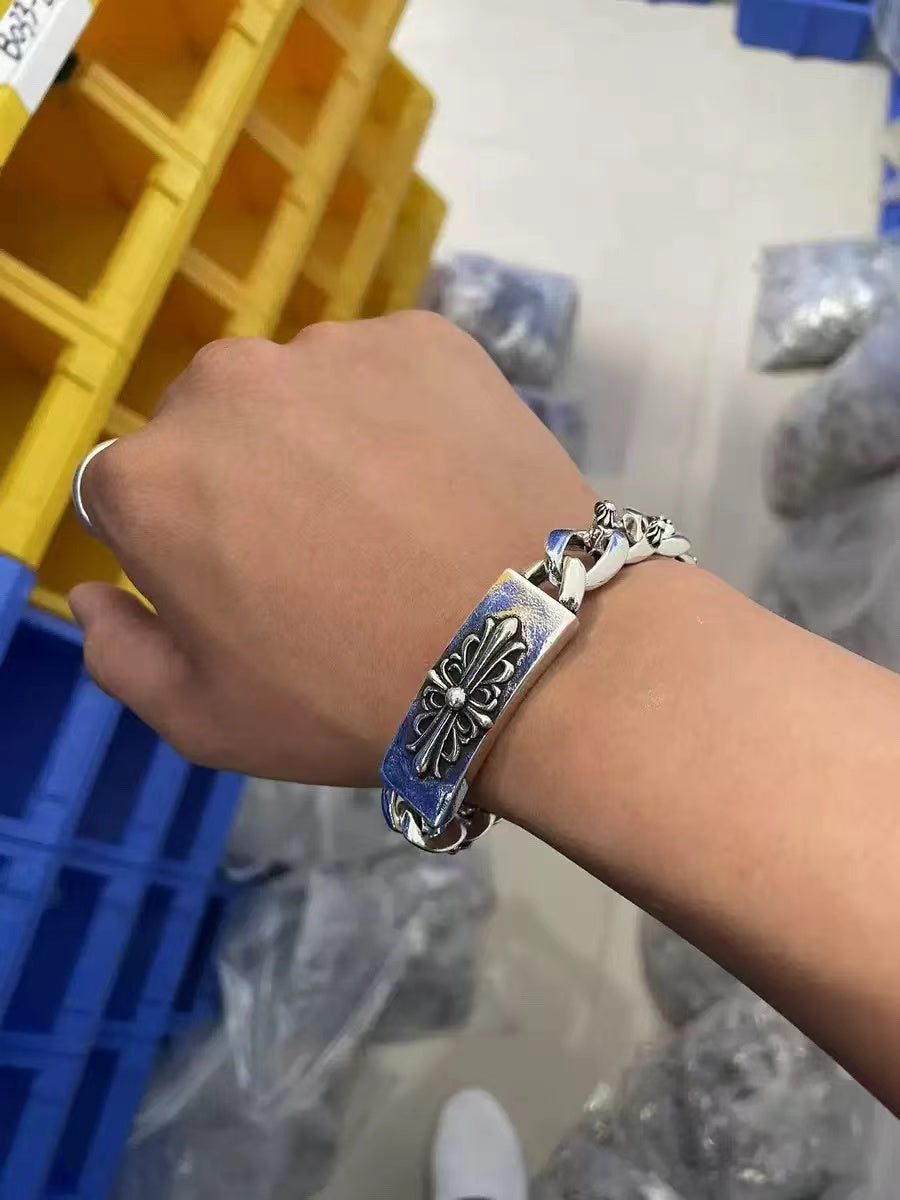 Retro domineering bracelet hip-hop personality men&