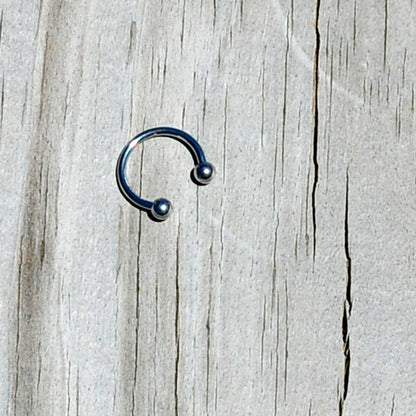 16G 5/16 Stainless Steel Horseshoe Circular Barbell