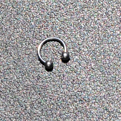 16G 5/16 Stainless Steel Horseshoe Circular Barbell