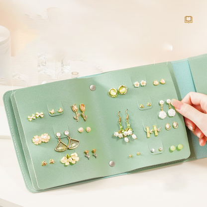 travel portable earring storage jewelry bag