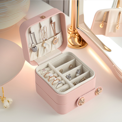 Three-layer magic cube jewelry box