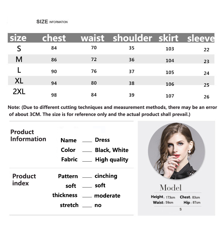 Lace Hollow Out Stand Collar Short Sleeve Dress High Waist Mid-calf Dress