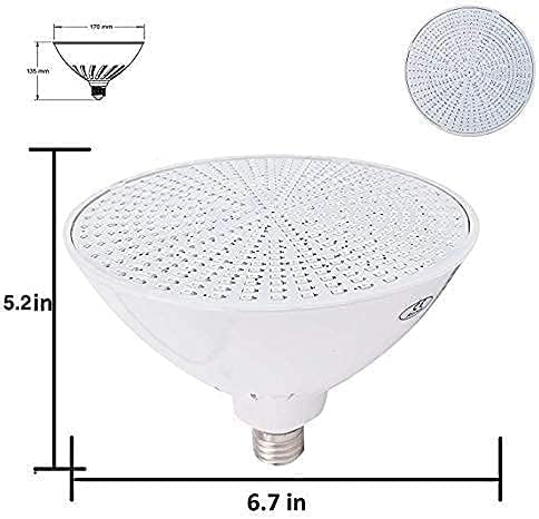 Life-Bulb Color LED Pool Replacement Bulb (E26 Base) | Replaces Pentair Amerlite &amp; Hayward AstroLite (120V) | Lifetime Replacement Program