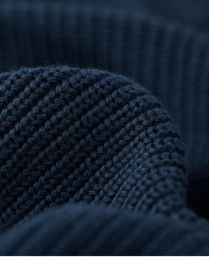 2024 half-high collar zipper sweater
