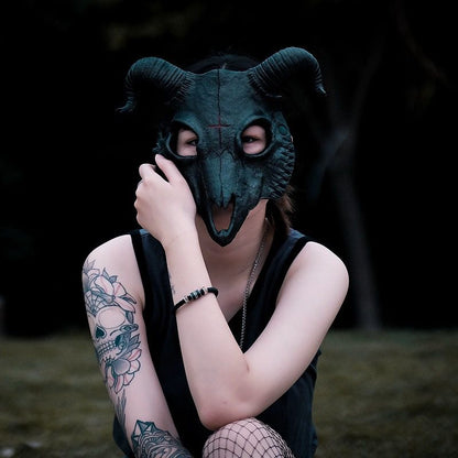 Halloween goat mask