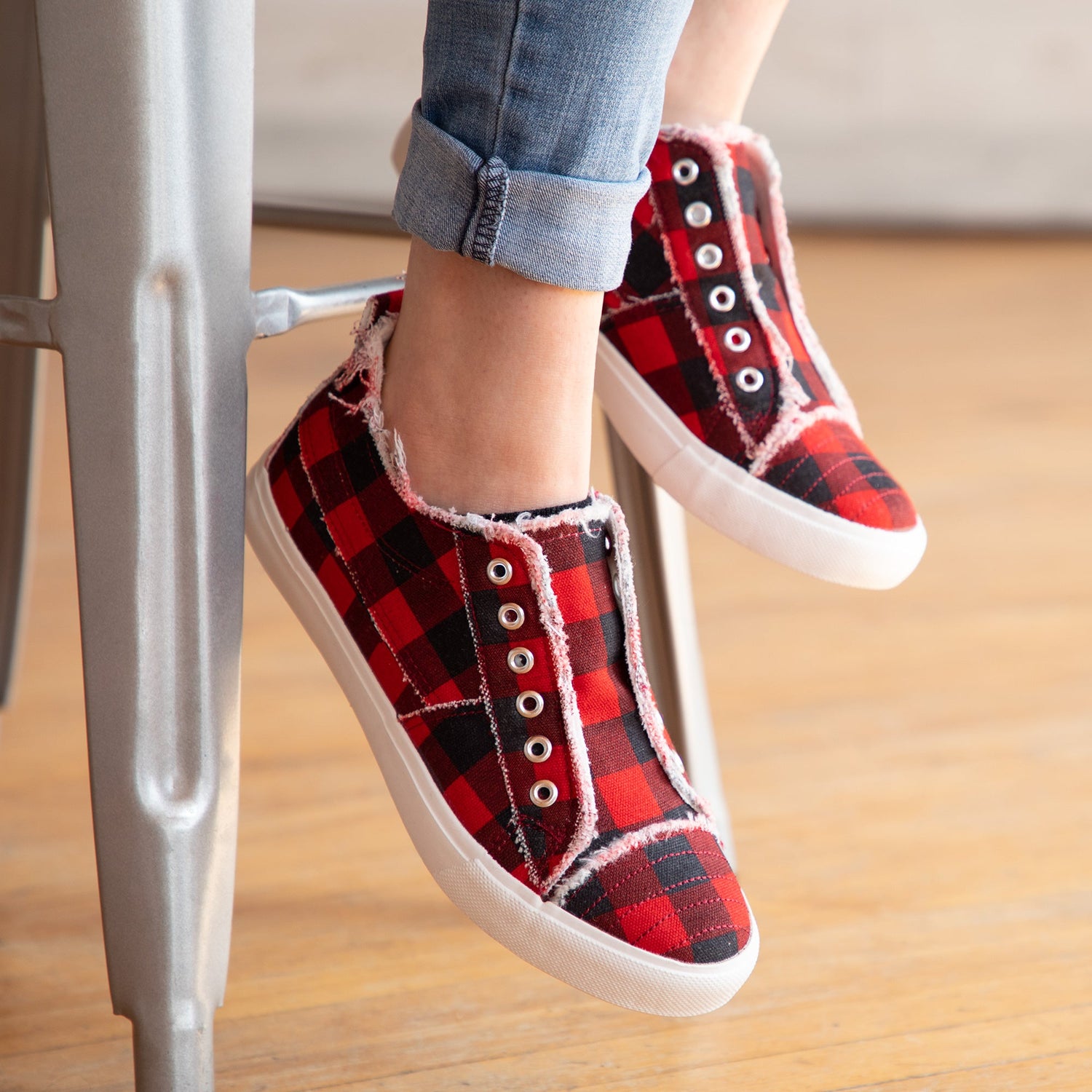Girlie Girl&amp;trade; Slip-On Canvas Sneakers