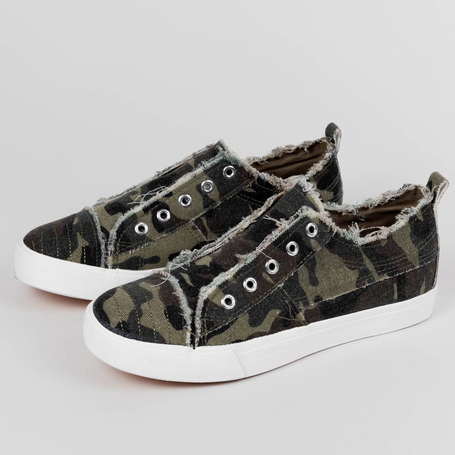 Girlie Girl&amp;trade; Slip-On Canvas Sneakers