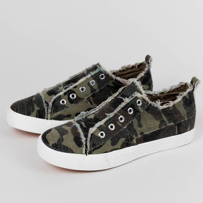 Girlie Girl&amp;trade; Slip-On Canvas Sneakers