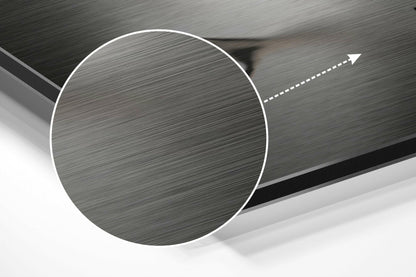 Hands Brushed Aluminium Dibond Wall Art