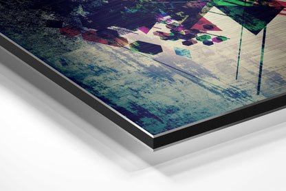 The Eye Brushed Aluminium Dibond Wall Art