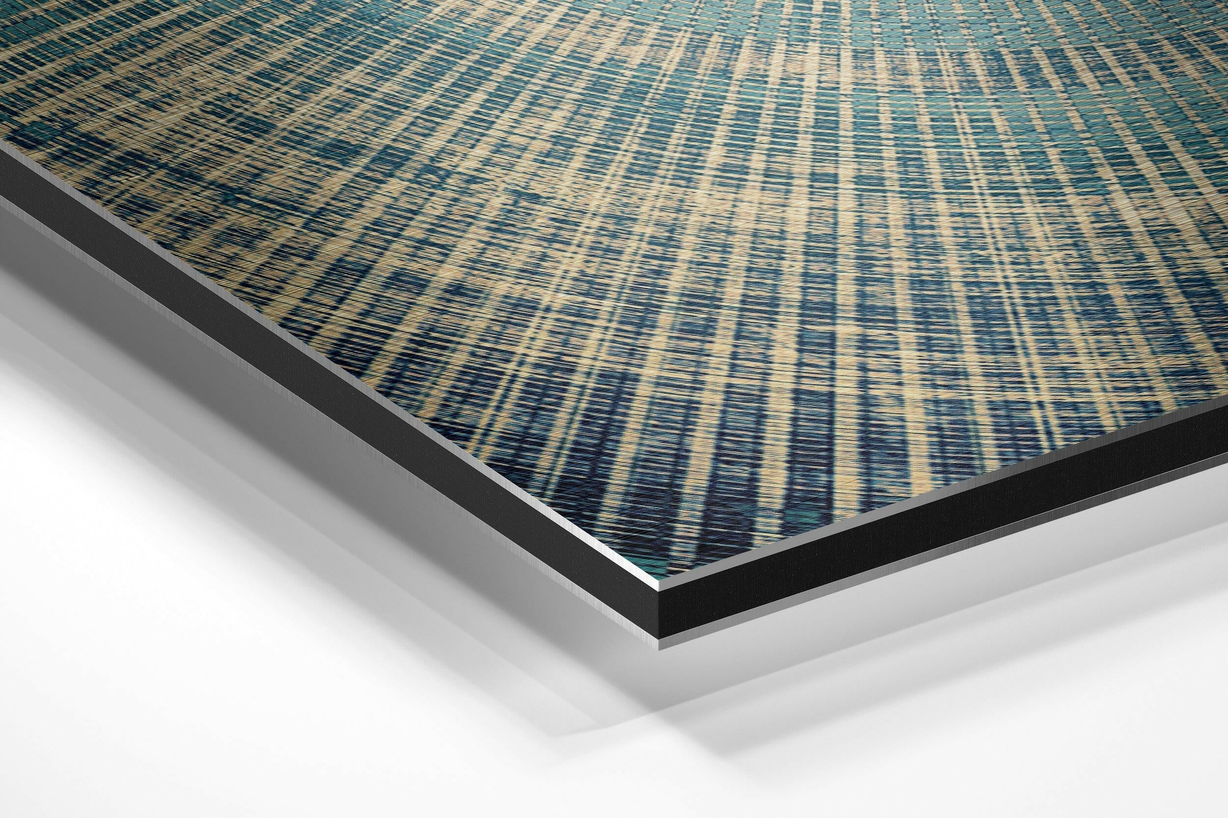 Texture Brushed Aluminium Dibond Wall Art