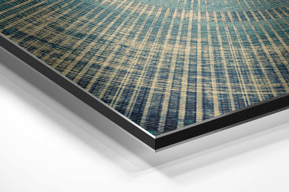 Texture Brushed Aluminium Dibond Wall Art