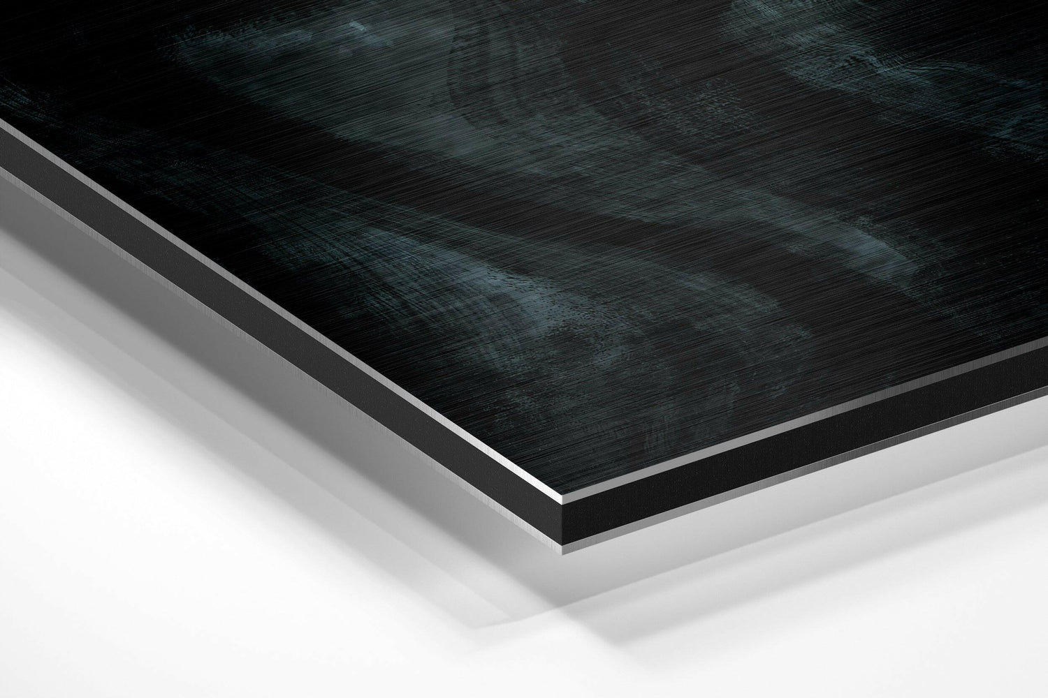 Scary Panda Brushed Aluminium Dibond Wall Art