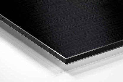Magenta Lashes Dark Beauty Brushed Aluminum Dibond Wall Art