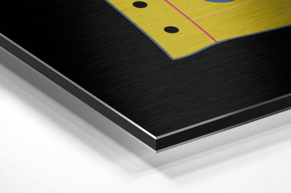 Do not Quit Brushed Aluminium Dibond Wall Art