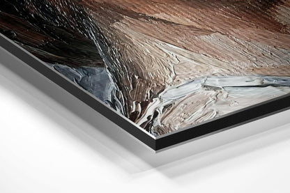 Pure Beauty Brushed Aluminium Dibond Wall Art