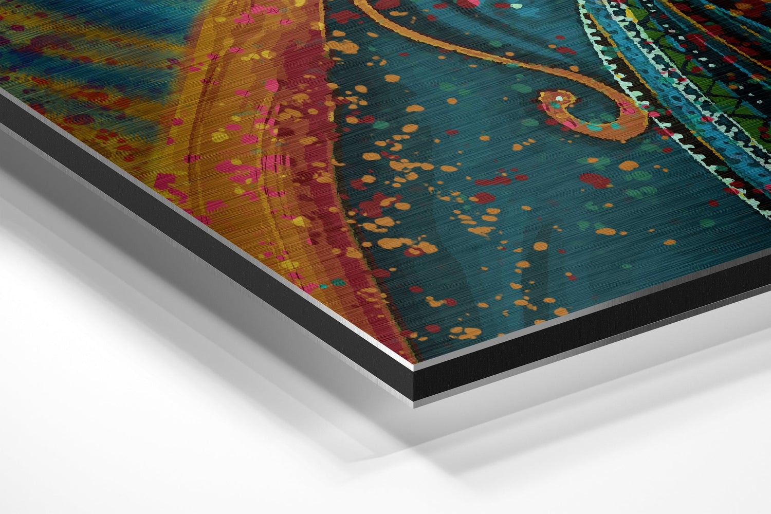 Dervish Brushed Aluminium Dibond Wall Art