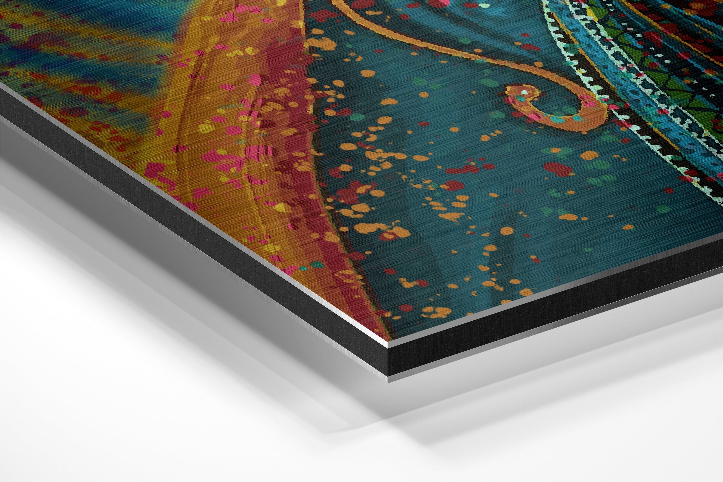 Dervish Brushed Aluminium Dibond Wall Art