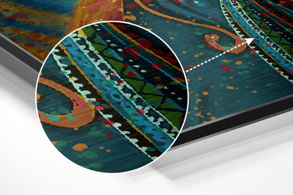 Dervish Brushed Aluminium Dibond Wall Art