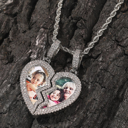 Broken Heart Photo 2 Pictures Pendant